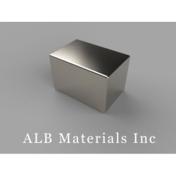 3/4 x 1/2 x 1/2 inch thick Block Magnets BC88