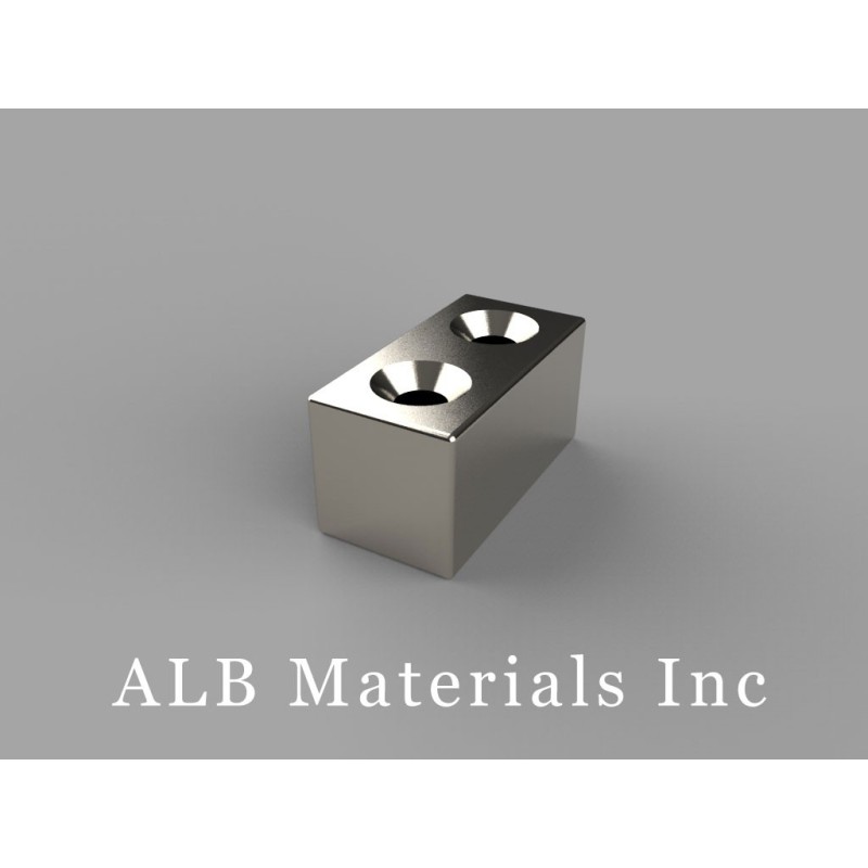 BX088DCS Neodymium Block Magnets