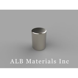 3/8 dia. x 1/2 inch thick Cylinder Magnets D68