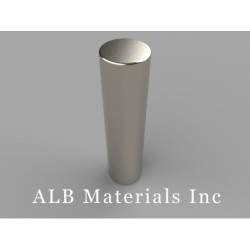 1/2 dia. x 2 inch thick Cylinder Magnets D8Y0