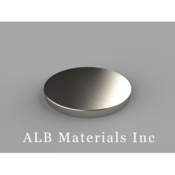 1 dia. x 3/32 inch thick Round Disc Magnets DX003