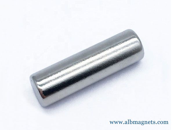 hot selling permanent cylinder bar magnet diametrically