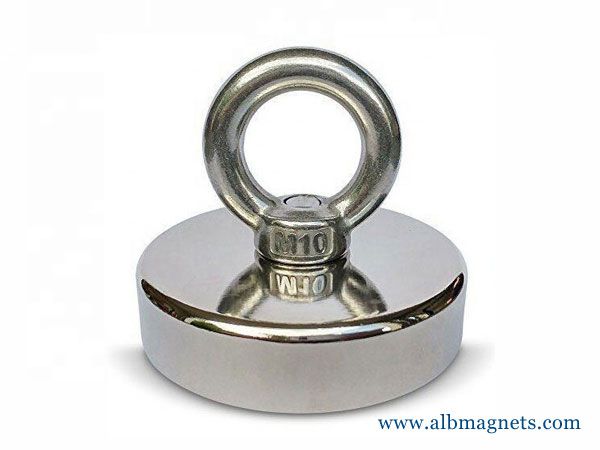 neodymium salvage magnet and magnetic hook assembles magnets