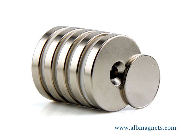 50 Strong Ring Magnet 5x1.5mm Countersunk rare earth magnets 10110650 